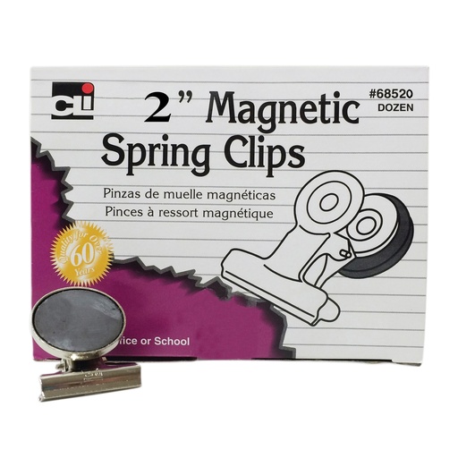 [68520 CLI] Magnetic Clips                          Dozen