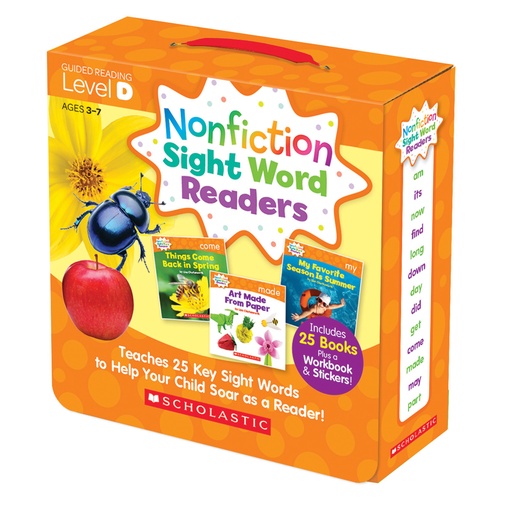 [584284 SC] Non Fiction Sight Word Readers Student Pack Level D
