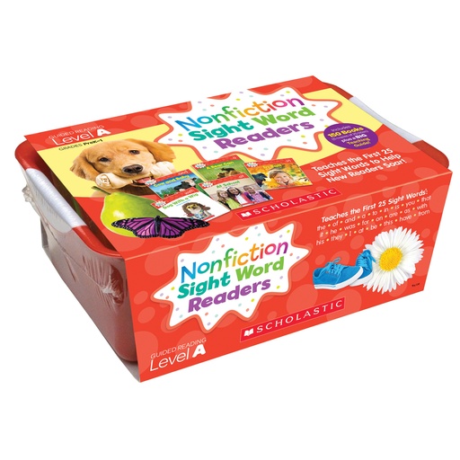 [584285 SC] Non Fiction Sight Word Readers Tub Level A