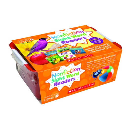 [584288 SC] Non Fiction Sight Word Readers Tub Level D