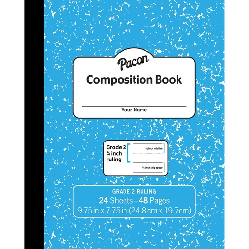 [MMK37138 PAC] One Subject Composition Book for Gr 2