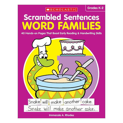 [811302 SC] Scrambled Sentences Word Families