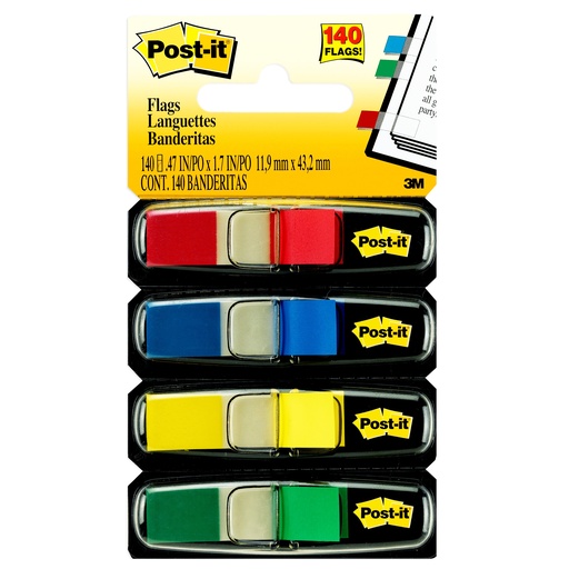 [6834 MMM] Small Post It Flags Standard            Pack