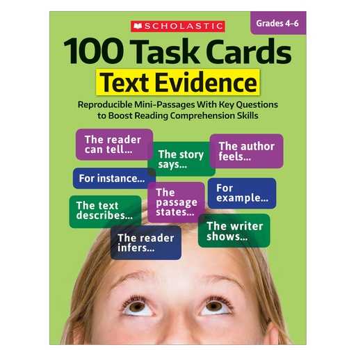 [811301 SC] Text Evidence 100 Task Card Set