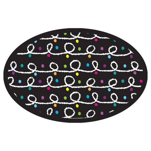 [09995 ASH] Color Chalk Loops Magnetic Whiteboard Eraser