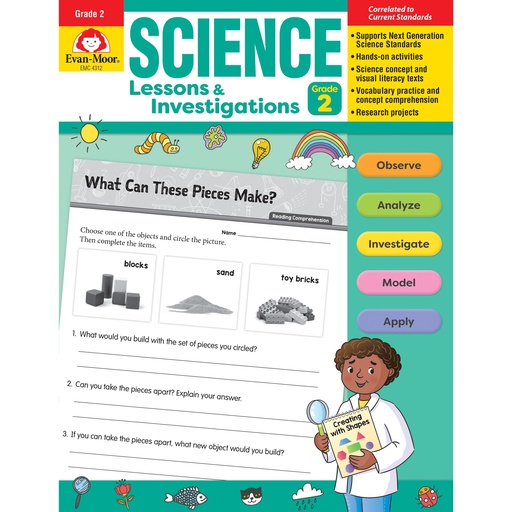 [4312 EMC] Science Lessons and Investigations Book Grade 2