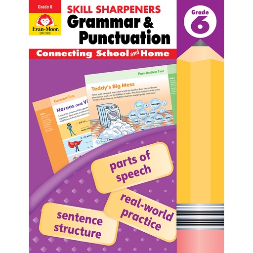 [9956 EMC] Skill Sharpeners Grammar and Punctuation Grade 6 Activity Book