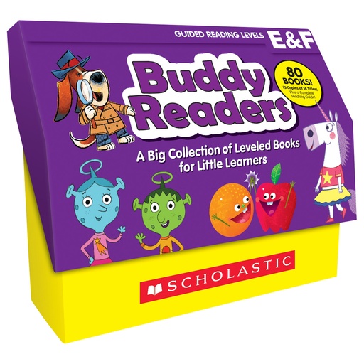 [866214 SC] Buddy Readers Levels E & F Classroom Set