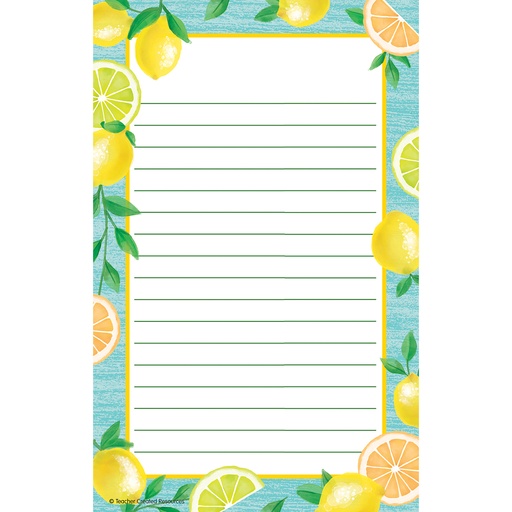 [8493 TCR] Lemon Zest Notepad