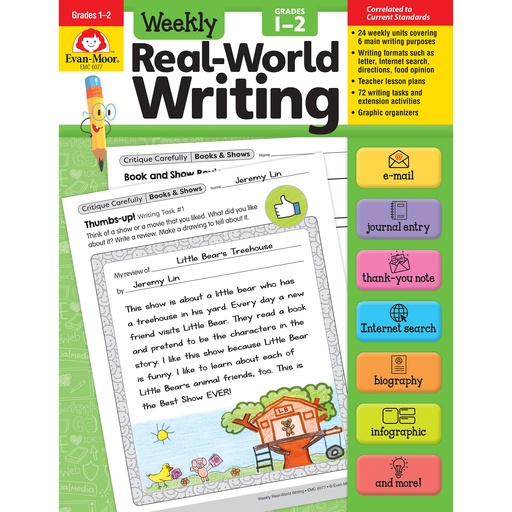 [6077 EMC] Real World Writing Grades 1-2