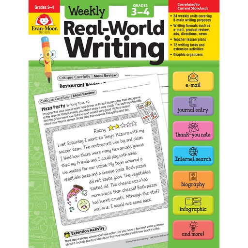 [6078 EMC] Real World Writing Grades 3-4
