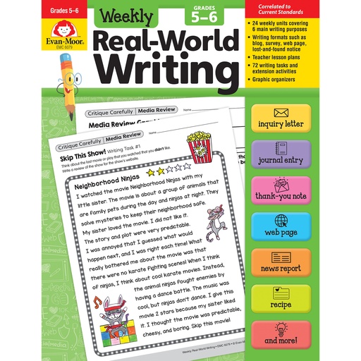 [6079 EMC] Real World Writing Grades 5-6