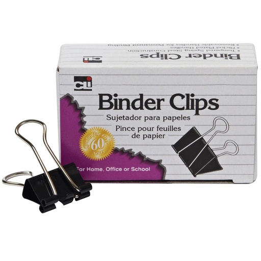 [BC05 CLI] 12ct Medium Binder Clips