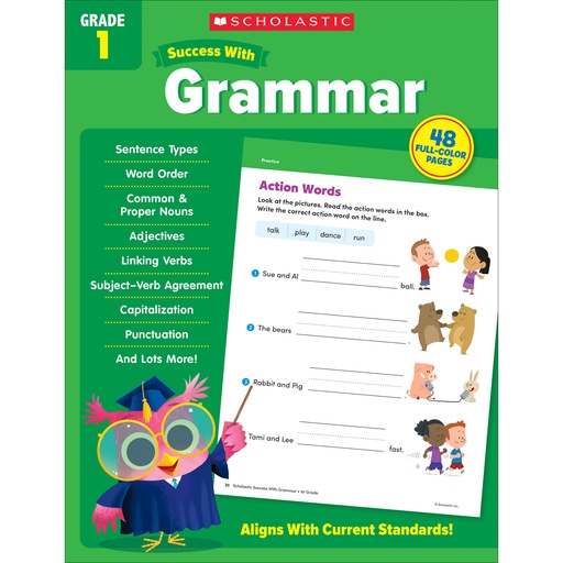 [735520 SC] Success with Grammar Workbook Grade 19781338798371