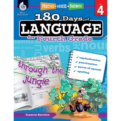 [51169 SHE] 180 Days of Language Grade 4