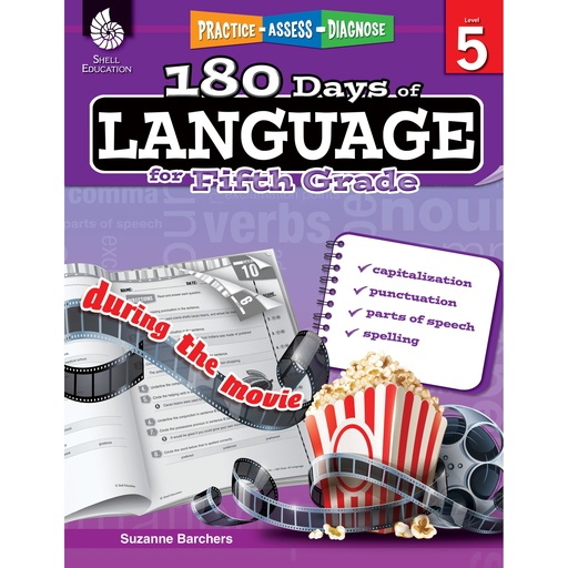 [51170 SHE] 180 Days of Language Grade 5