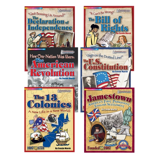 [AMP18CENK GP] 18th Century US History 6 Book Series