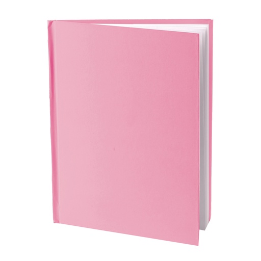 [10713 ASH] Pink Blank Hardcover Book Portrait 6"x8"