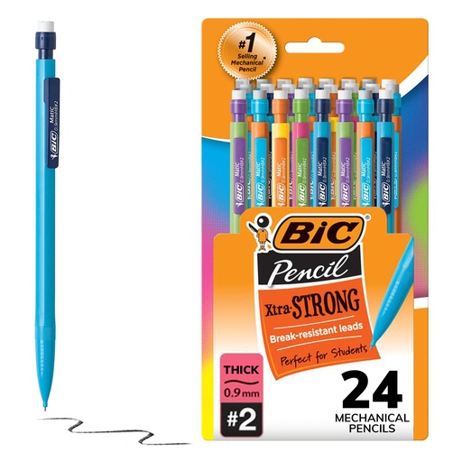 [MPLWP241 BIC] 24ct BIC Xtra Strong Pencils