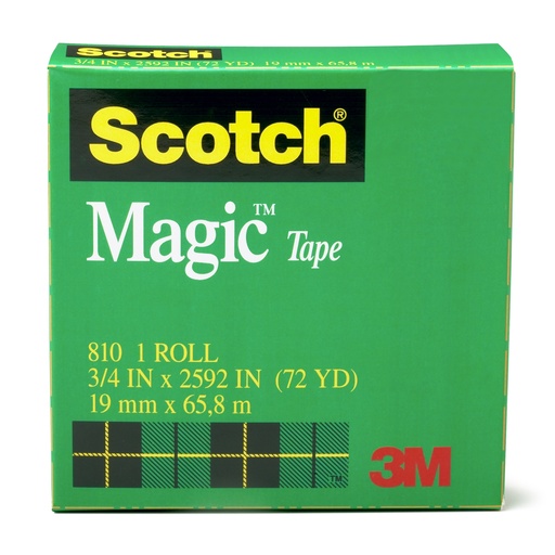 [81034X1296 MMM] 3/4" X 1296" Scotch Magic Tape Roll