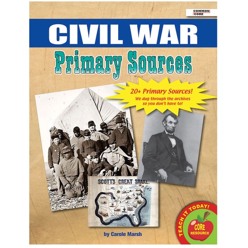 [PSPCIVWAR GP] Primary Sources: Civil War