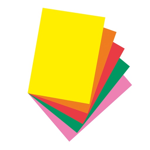 [102201 PAC] 500ct 8.5x11 Bright Assortment Multipurpose Paper