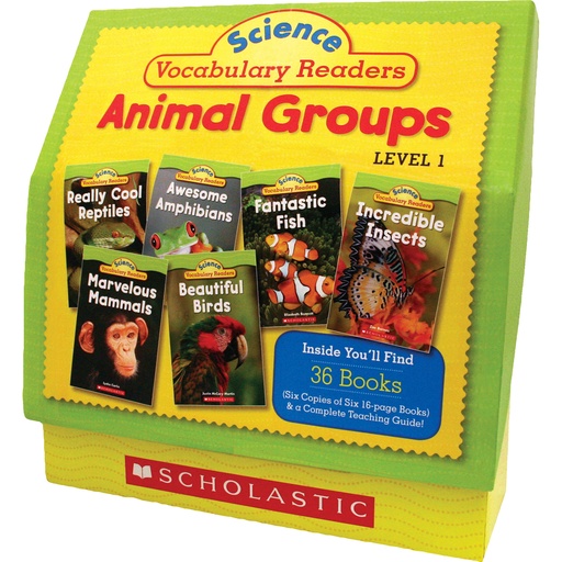 [514920 SC] Animal Groups Vocabulary Readers