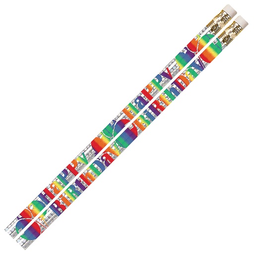 [D1356 MSG] 12ct Birthday Blitz Pencils