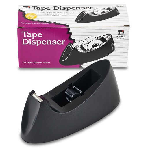 [900BK CLI] Black Desk Top Tape Dispenser
