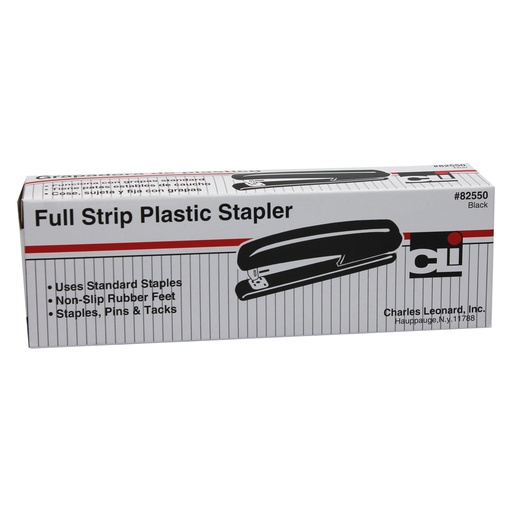 [82550 CLI] Black Full Strip Stapler