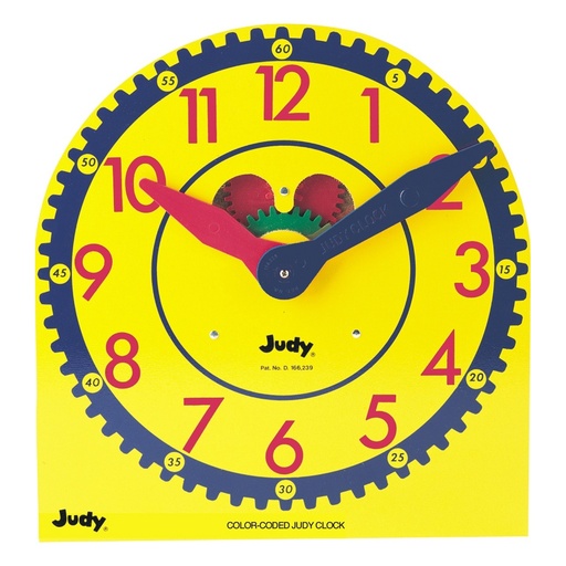 [ID99086 CD] Color Coded Judy Clock