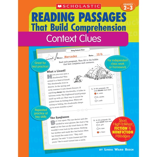 [955426 SC] Reading Passages That Build Comprehension: Context Clues