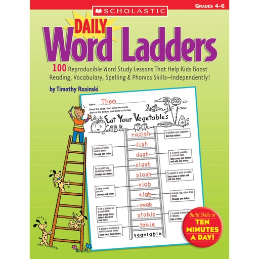 [73458 SC] Daily Word Ladders, Grades 4-6
