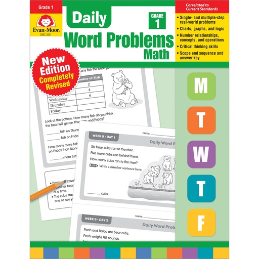 [3091 EMC] Daily Word Problems Grade 1
