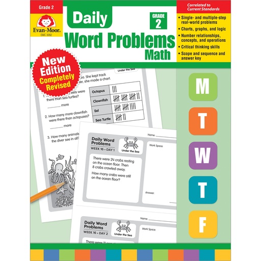 [3092 EMC] Daily Word Problems Grade 2