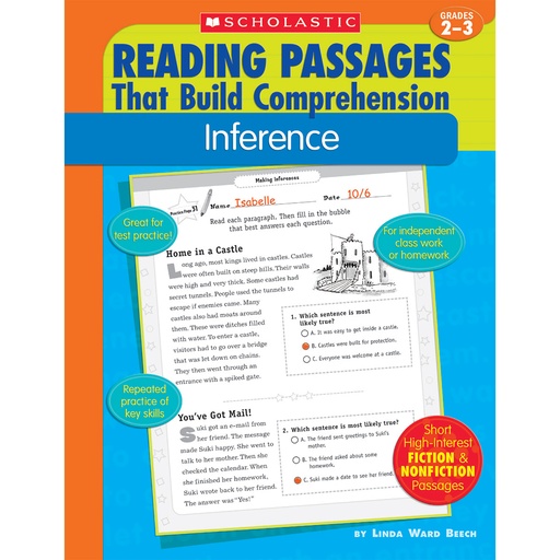 [955424 SC] Reading Passages That Build Comprehension: Inference