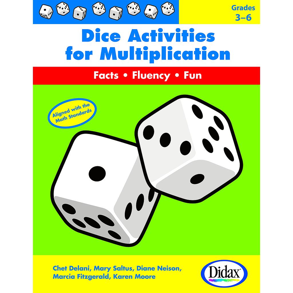 Dice Activities For Multiplication