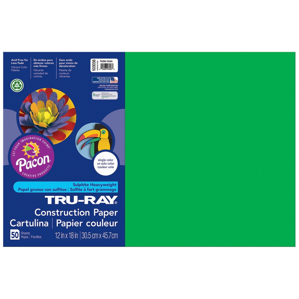 tru-ray construction paper 12x18