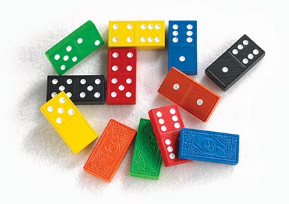 Exceptional Double Six Dominoes 