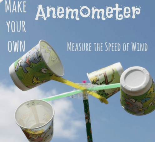 how to make an anemometer for a science project
