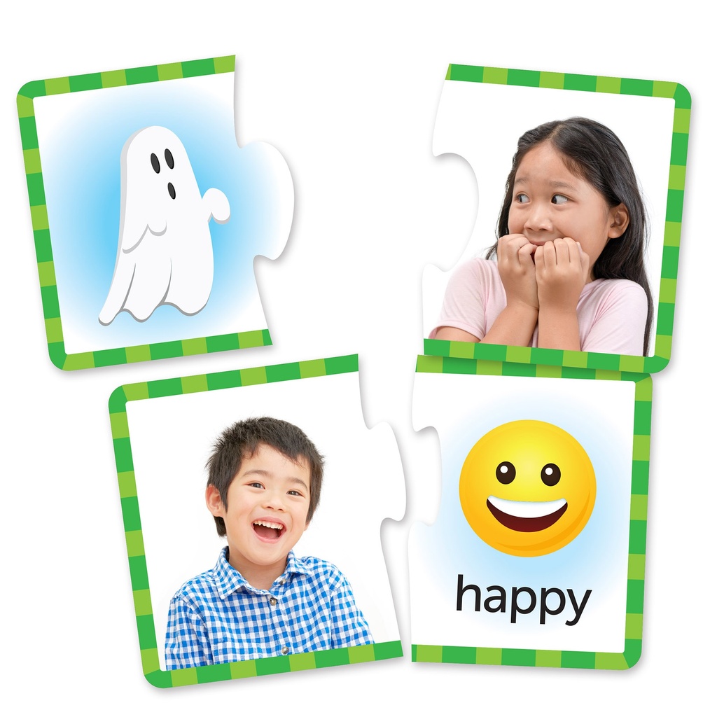 Feelings & Emotions Puzzle Cards | Teacher Direct