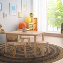 Walnut Feeling Natural Kid Essentials Area Rug