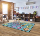 Smiley Seating Rectangle Rug