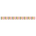 We Belong Stripes Scalloped Borders, 39 Feet