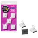 Ceramic Magnetic Ceiling Hooks, 5 Per Pack, 3 Packs