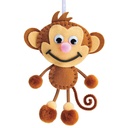 Felt Sewing Animal Kit, Monkey, 6.5" x 10.5" x 1", 6 Kits