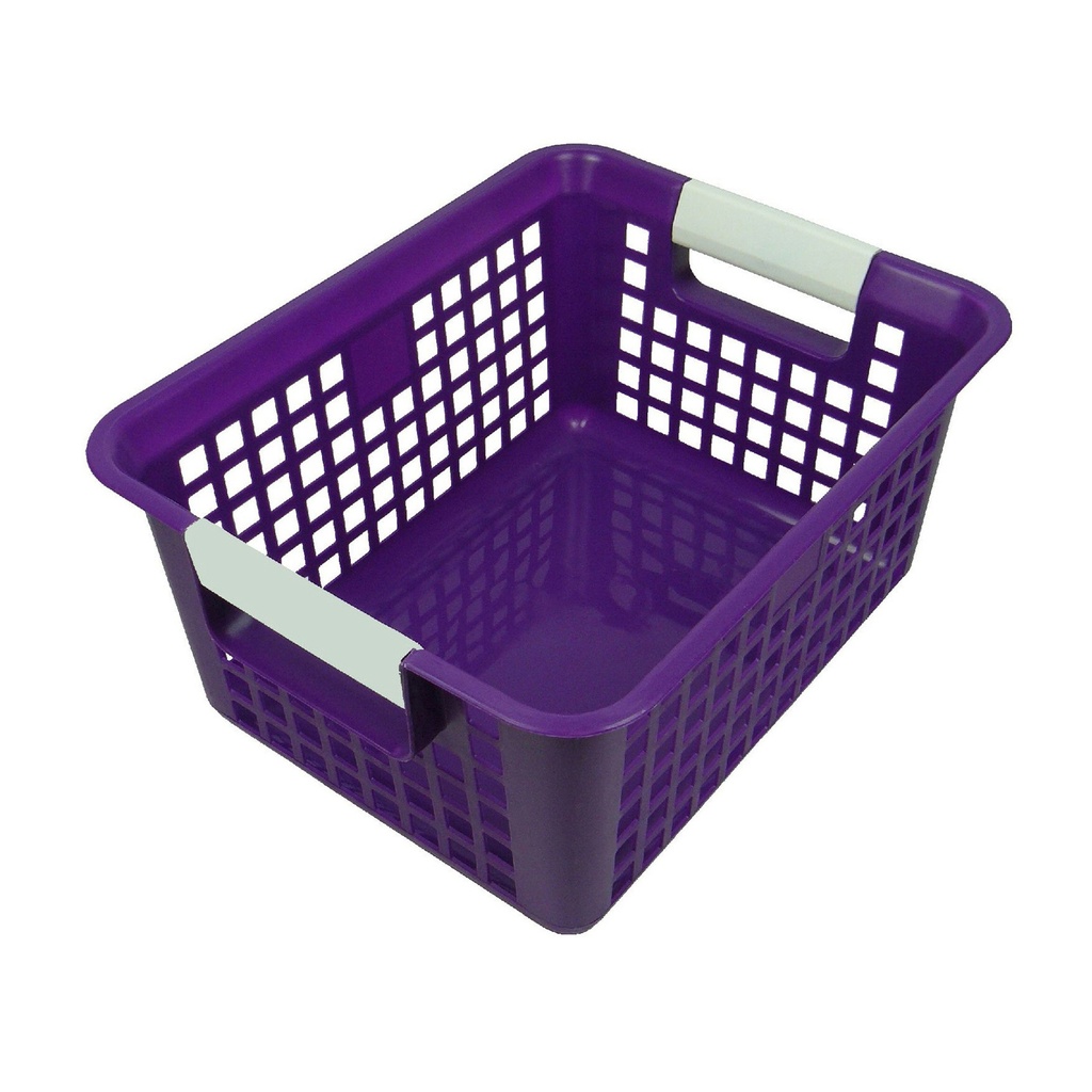 Tattle® Book Basket, Purple, Pack of 3