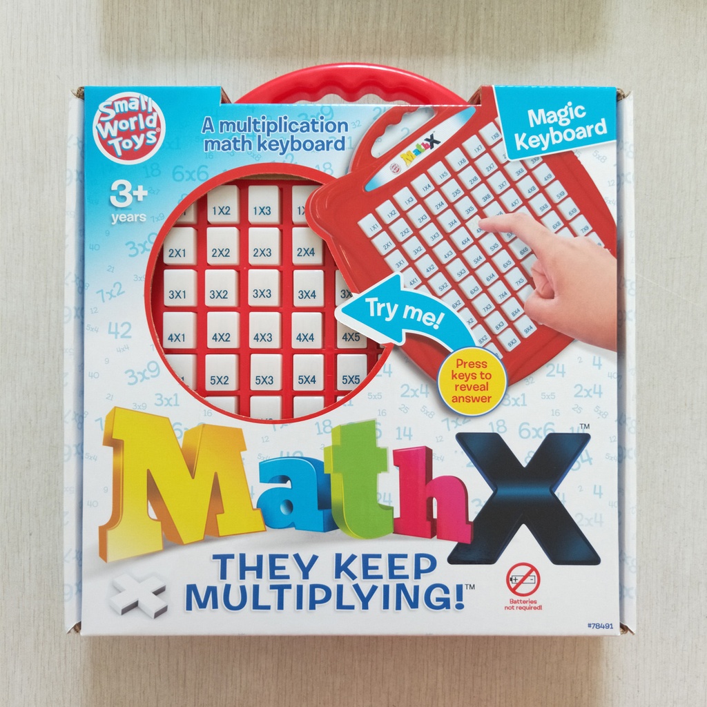 They Keep Multiplying Math Keyboard Game