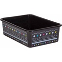 Chalkboard Brights Large Plastic Storage Bin, Pack of 3