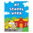 My School Work Pocket Folder, Pack of 6